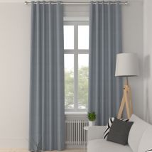 Iowa Silk Essence Made to Measure Curtain Sky