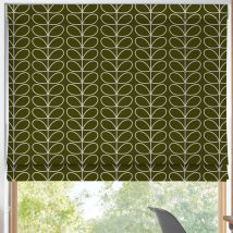 Orla Kiely Linear Stem Made to Measure Roman Blind Kelp