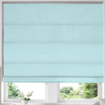 Cotton Panama Made to Measure Roman Blind Duckegg