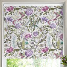 Voyage Vitoria Made to Measure Blackout Roller Blind Violet