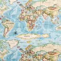 Prestigious Textiles Atlas Fabric Azure