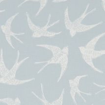 Clarke & Clarke Fly Away Fabric Duckegg