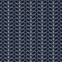 Orla Kiely - Linear Stem Made To Measure Lined Curtains Whale