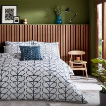 Orla Kiely Small Linear Stem Filled Cushion 50cm x 50cm Whale