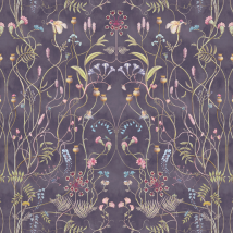 The Chateau by Angel Strawbridge Wildflower Garden Fabric Nightshade