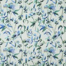 Linda Barker Yarrows Fabric Midnight-Silver