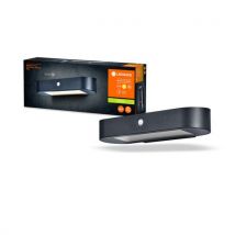 LEDVANCE ENDURA Style Oval Solar-Wandleuchte, Sensor, 3000K