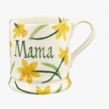 Personalised Little Daffodils 1/2 Pint Mug  - Customise Your Own Pottery Earthenware  | Emma Bridgewater
