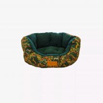Dogs In The Woods Waterproof Waxed Cotton Small Pet Bed  | Emma Bridgewater