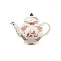 Personalised Rose & Bee 4 Mug Teapot  - Customise Your Own Pottery  | Emma Bridgewater