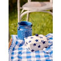 Blue Star Small Butter Dish  | Emma Bridgewater