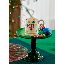 Emma Bridgewater | Seconds Polka Dot Mr 1/2 Pint Mug - Unique Handmade & Hand Decorated English Earthenware Tea/Coffee Mug