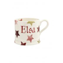 Personalised Pink & Gold Stars Small Mug  - Customise Your Own Pottery  | Emma Bridgewater