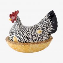 Emma Bridgewater |  Seconds Silver Large Hen On Nest