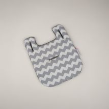 Comfi-Cush Mini Memory Foam Stroller Cushion - Grey Zig Zag