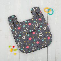 Comfi-Cush Mini Memory Foam Stroller Cushion - Star Bright