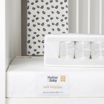 Mother&Baby White Gold Anti-Allergy Pocket Sprung Cot bed Mattress 140 x 70cm