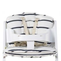 Baby Grow High Chair Cushion - Marin Navy Stripe