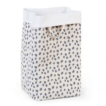 Canvas Storage Box 32 x 32 x 60 - Grey Leopard