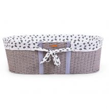 Childhome Moses Basket Cover - Jersey Leopard