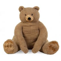 Seated Teddy Bear Stuffed Animal Beige - 100cm
