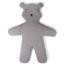 Teddy Bear Playmat Big 150cm Jersey Grey