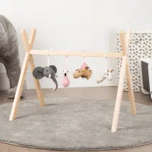 Tipi Play Gym Frame Natural