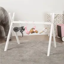 Tipi Play Gym Frame White