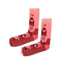Saltrock Equinox - Socks - Coral - Pink - Size: UK 7-11