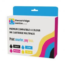 Premium Compatible Epson T0715 4 Colour Ink Cartridge Multipack Cheetah (T0715)