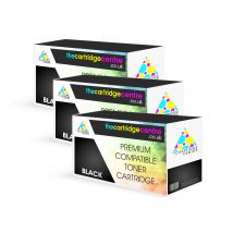 3x Premium Compatible HP 410X Black High Capacity Toner Cartridges (CF410X) *3 Toners*
