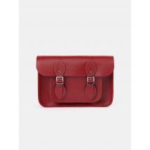 The 11 Inch Satchel - Red Saffiano
