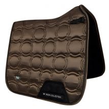 Woof Wear Vision Dressage Saddle Pad - Mocha / Full