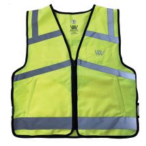 Woof Wear Hi Vis Riding Vest - Yellow / S