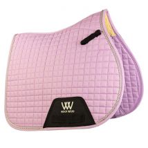 Woof Wear Colour Fusion Pony GP Saddlecloth - Lilac / Pony