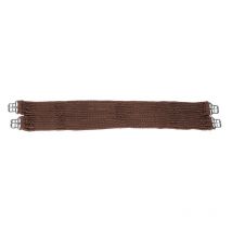 Stubben Cord Girth with Stainless Steel Roller Buckles - Brown / 60cm