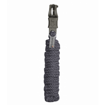 Waldhausen Gloomy Leadrope Panic Hook - Granite Grey / 2m