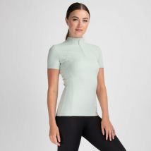 Mochara Short Sleeve Recycled Base Layer - Sage Green / M