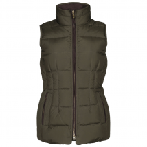 Dubarry Womens Spiddal Quilted Gilet - Olive / UK 10