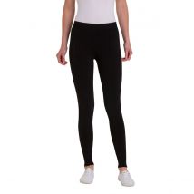 GS Equestrian Becca Ladies Full Seat Silicone Riding Tights - Black / UK 14