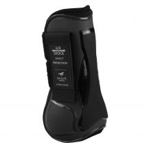 KM Elite Air Shock Tendon Boots - Full / Black