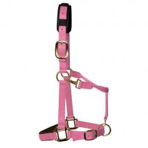KM Elite Padded Headcollar - Baby Pink / Full