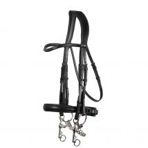 Montar Normandie Double Leather Bridle - Black / Full