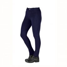 Saxon Warm Up Cotton Childs Jodhpurs - 21" / Navy