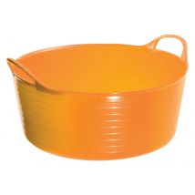 Perry Equestrian Flexi-Fill  Shallow Flexible Tubs/Trugs - Orange / 15L