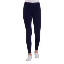 GS Equestrian Becca Ladies Full Seat Silicone Riding Tights - Navy / UK 6