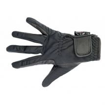 HKM Softshell Riding Gloves - Black / 6