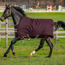 Horseware Ireland Amigo Hero Ripstop Lite 0g - Fig/Navy/Tan / 5'9