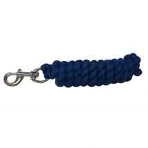 GS Equestrian Cotton Lead Rope - Royal Blue