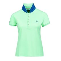 Dublin Lily Cap Sleeve Ladies Polo - Lichen Green / XS